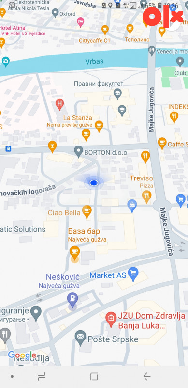 Stan na dan Banja Luka Banjaluka garaza 52m2 most Vencija 8