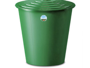 Plastična kaca-zelena 210l