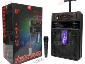 BLUETOOTH ZVUCNIK KTS 1631 ZA KARAOKE SA MIKROFONOM