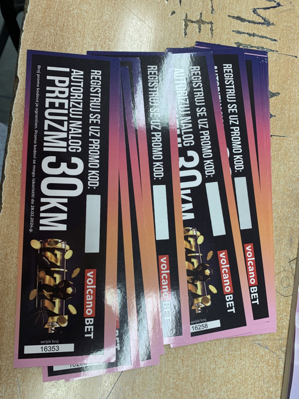 VOLCANO PROMO KOD