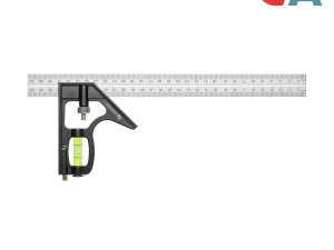 HOEGERT Aluminijumski Stolarski Uglomjer 300mm HT4M217