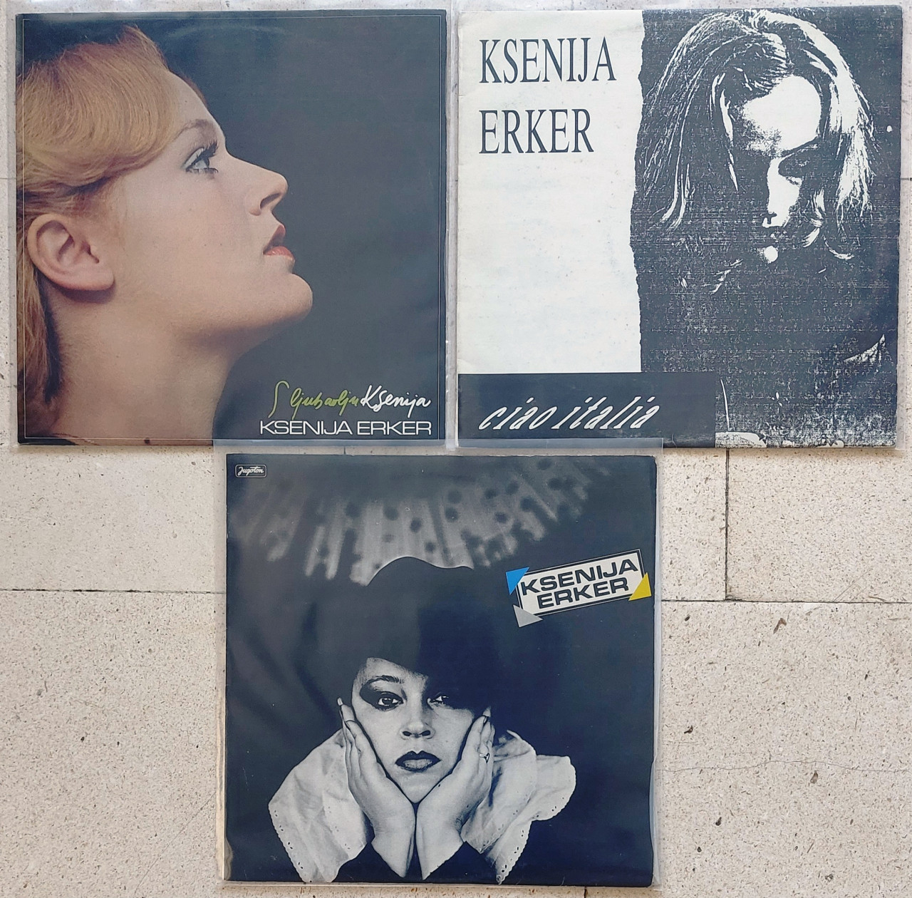 Ksenija Erker - 3 LP ploče