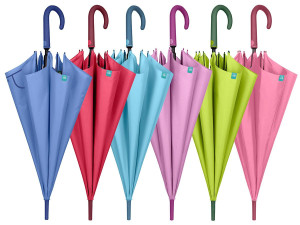 KIŠOBRAN PERLETTI COLOURS 61cm
