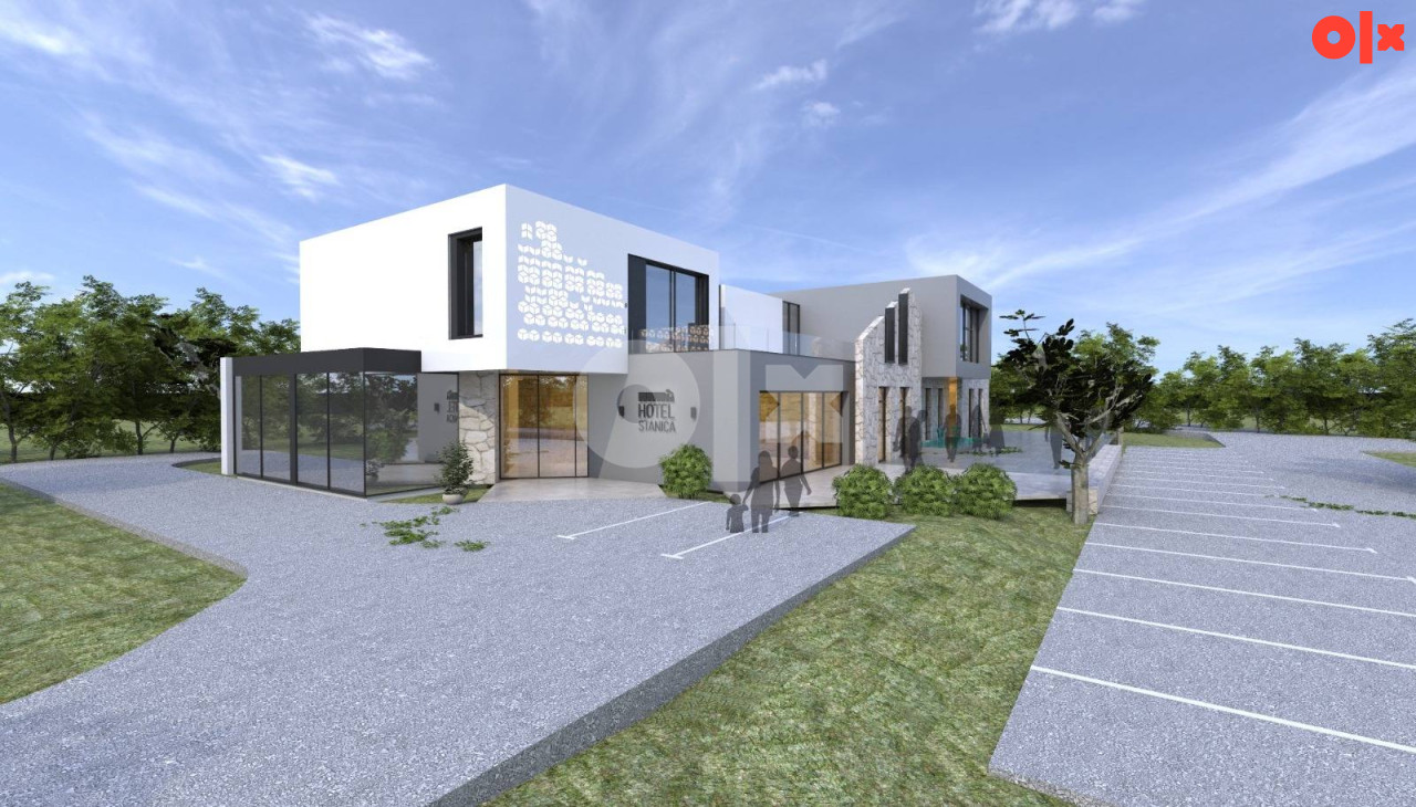 ALMENA/Ivanica, zemljište sa projektom za hotel 3