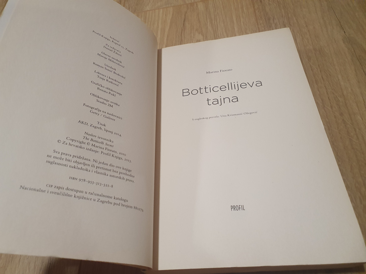 Botticellijeva tajna - Marina Fiorato