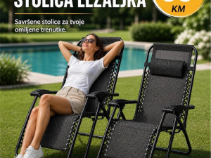 Stolica bastenska, lezaljka sklopiva