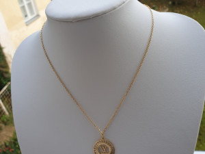 Ženski lančić s privjeskom, hirurški čelik