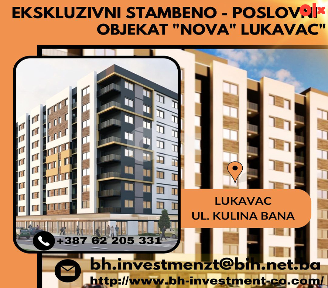 NOVOGRADNJA!Stan  70.35m2 Lukavac 3