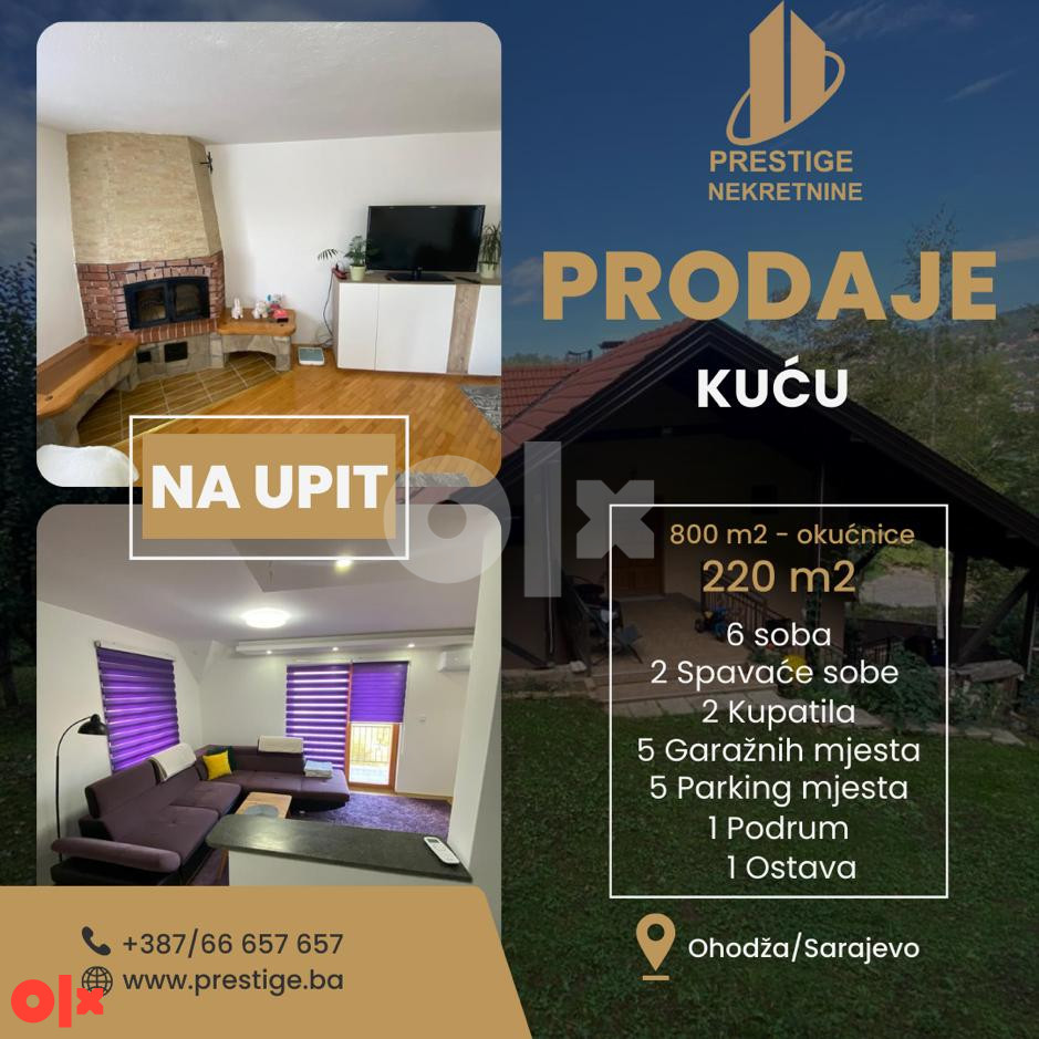 Kuća Sarajevo 220 m2 - Obhodža - Stari Grad
