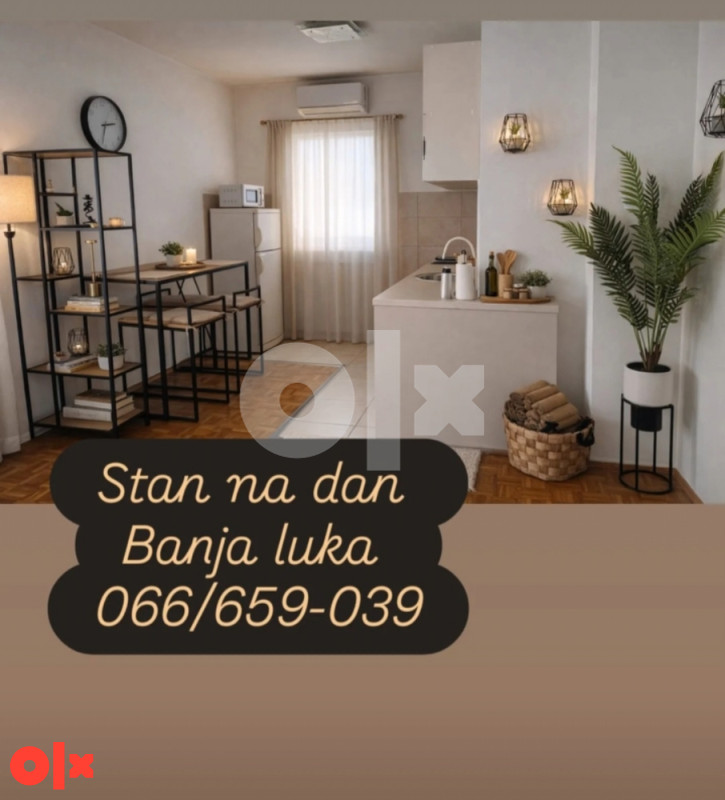 STAN NA DAN BANJA LUKA Tel:066/659-039  Parking besplatan