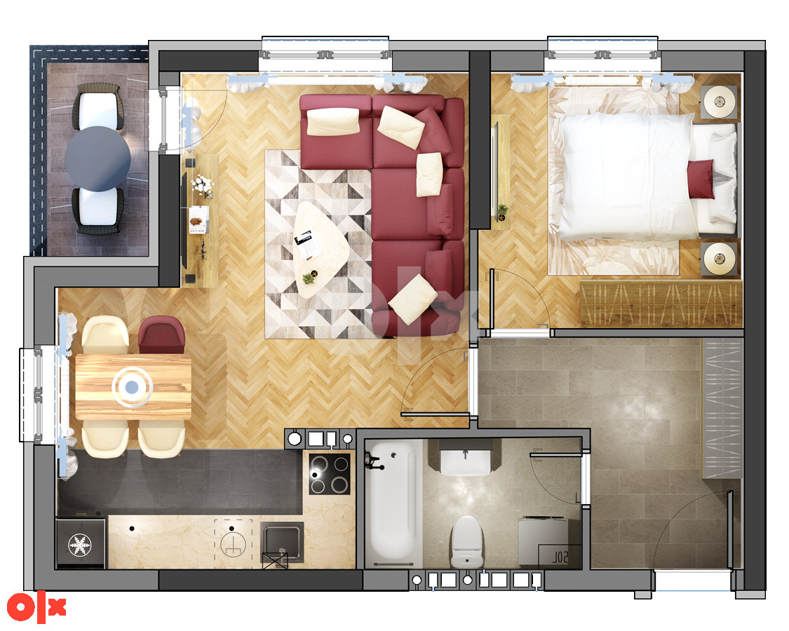 Stan 43,20 m2 Istočno Sarajevo Lukavica