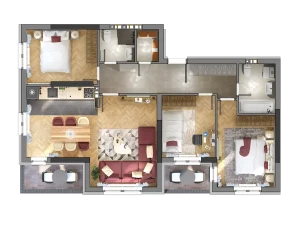 Stan 81,50 m2 Istočno Sarajevo Lukavica