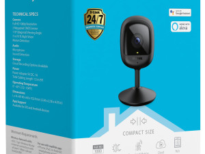 D-link Dcs-6100lh/e Compact Full Hd Wi-fi Camera