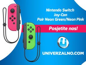 Nintendo Switch Joy-Con Pair Neon Green/Neon Pink