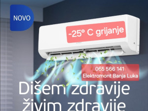 Klima 12 INVERTER -25 Gree COSMO Regural NOVI MODEL Banja Luka