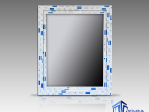 PROZOR PVC 100X100  NJEMAČKI PROFIL  DECEUNINCK
