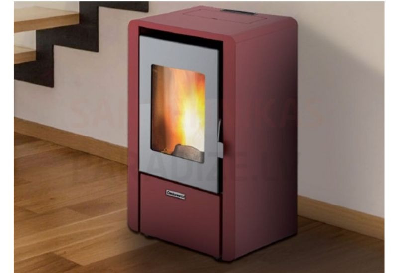 Kamin peć toplozračni na pelet - 2,5 / 5,5 kW NOVO!!!