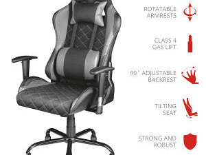 Stolica GXT 707G Resto Gaming Chair - grey