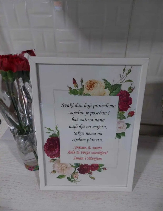 Personalizirani posteri - Poklon - Slika - 8. mart