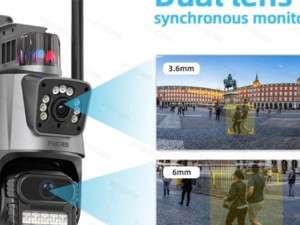 WIFI NADZORNA KAMERA 12 MPS 2 KAMERE 360 STEPENI