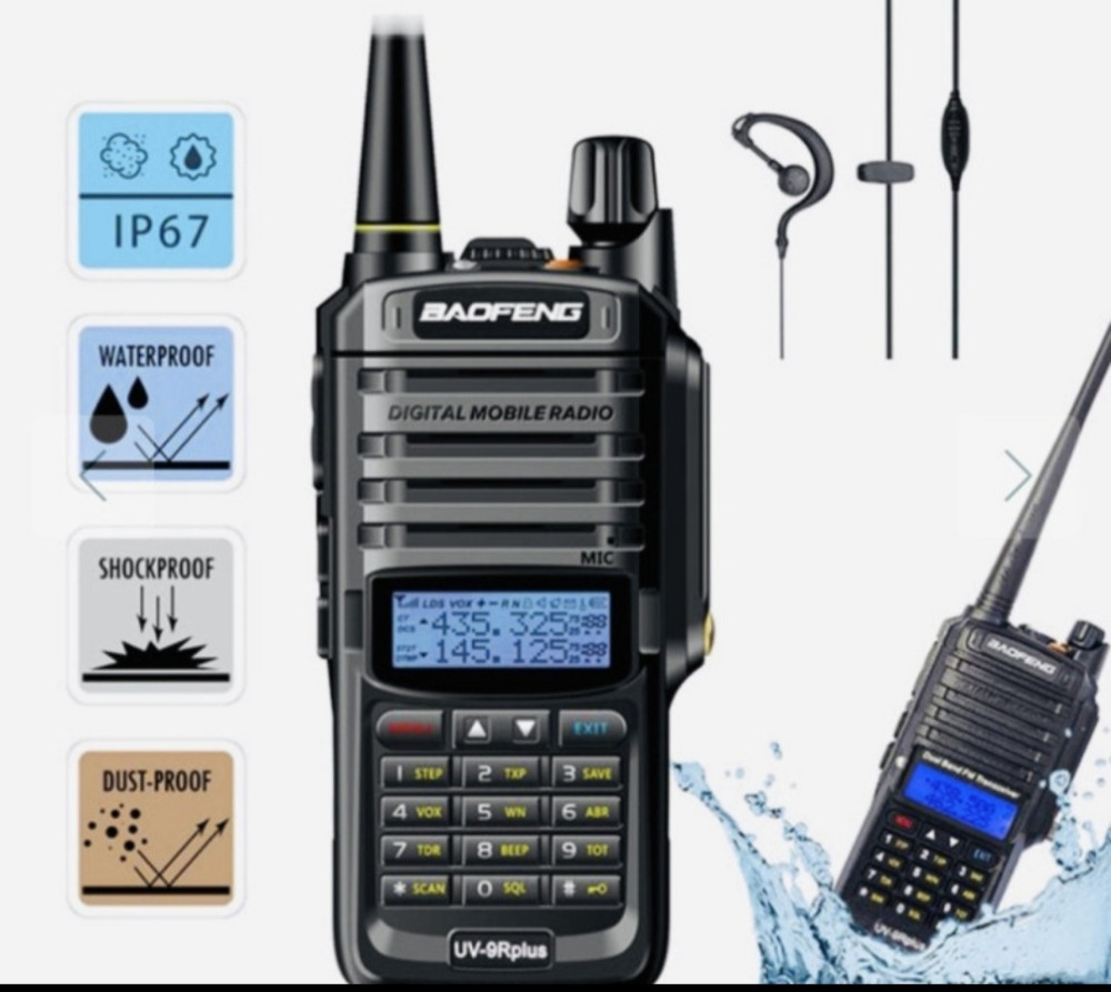Radio stanica motorola baofeng UV-9R plus
