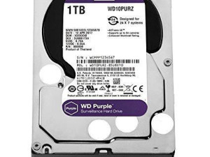 WD HDD 1TB SATA3 64MB Purple 64MB 5400RPM