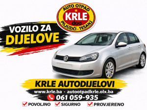 GOLF 6 2.0 TDI 81 KW LR7L CBD DIJELOVI KRLE AUTOOTPAD AUTO OTPAD
