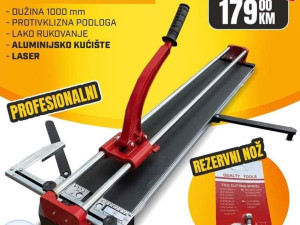 Rezac plocica sa laserom 1000mm