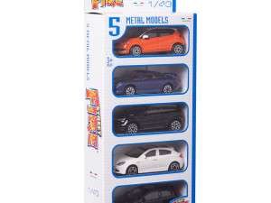 BURAGO Pakovanje od 5 metalnih autica / auta / modela - 1/43