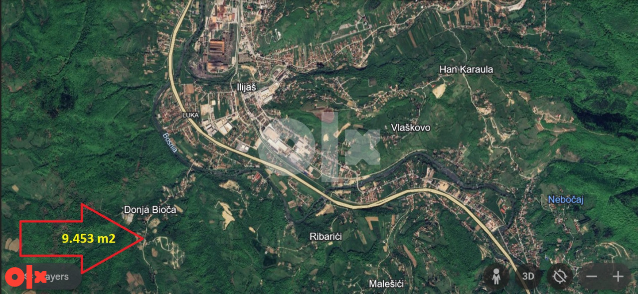 SIGENX prodaje kuća/ Donja Bioča/ Ilijaš 9453 m2 14