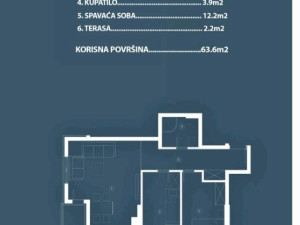 Stan iz kompenzacije od 63,06 m2, Borik, Banja Luka photo 2