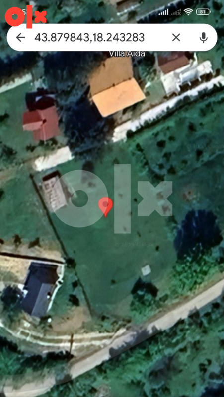 Zemljište Ilidža Vlakovo Gladno Polje mostarsko raskršće rakovica 12