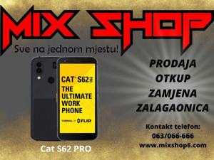 CAT CATERPILLAR S62 PRO 128GB *TOP**Garancija* *Caterpilar