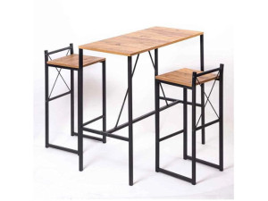 Half Trpezarijski Stol & Set Stolica - Bor
