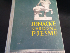 dr SALKO NAZEČIĆ - JUNAČKE NARODNE PJESME / 1961 g.