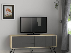Komoda za TV Picadilly sonomo-antracit