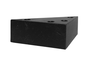 Nogica, trokutasta, crna, 30mm