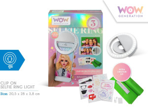 SELFIE SVJETLEĆI PRSTEN WOW GENERATION