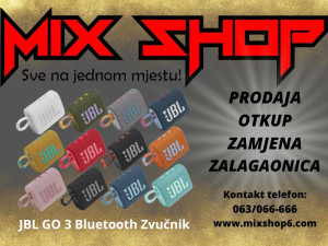 JBL GO 3 PRENOSIVI BEŽIČNI ZVUČNIK *NOVO**GARANCIJA* GO3