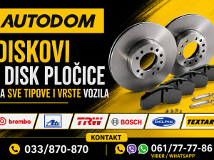 Disk plocica plocice diskovi kocnice AUTODOM