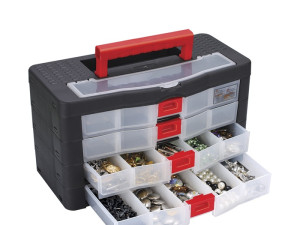 Kutija za alat sa ladicama 39x19x21.5cm ASR-2058