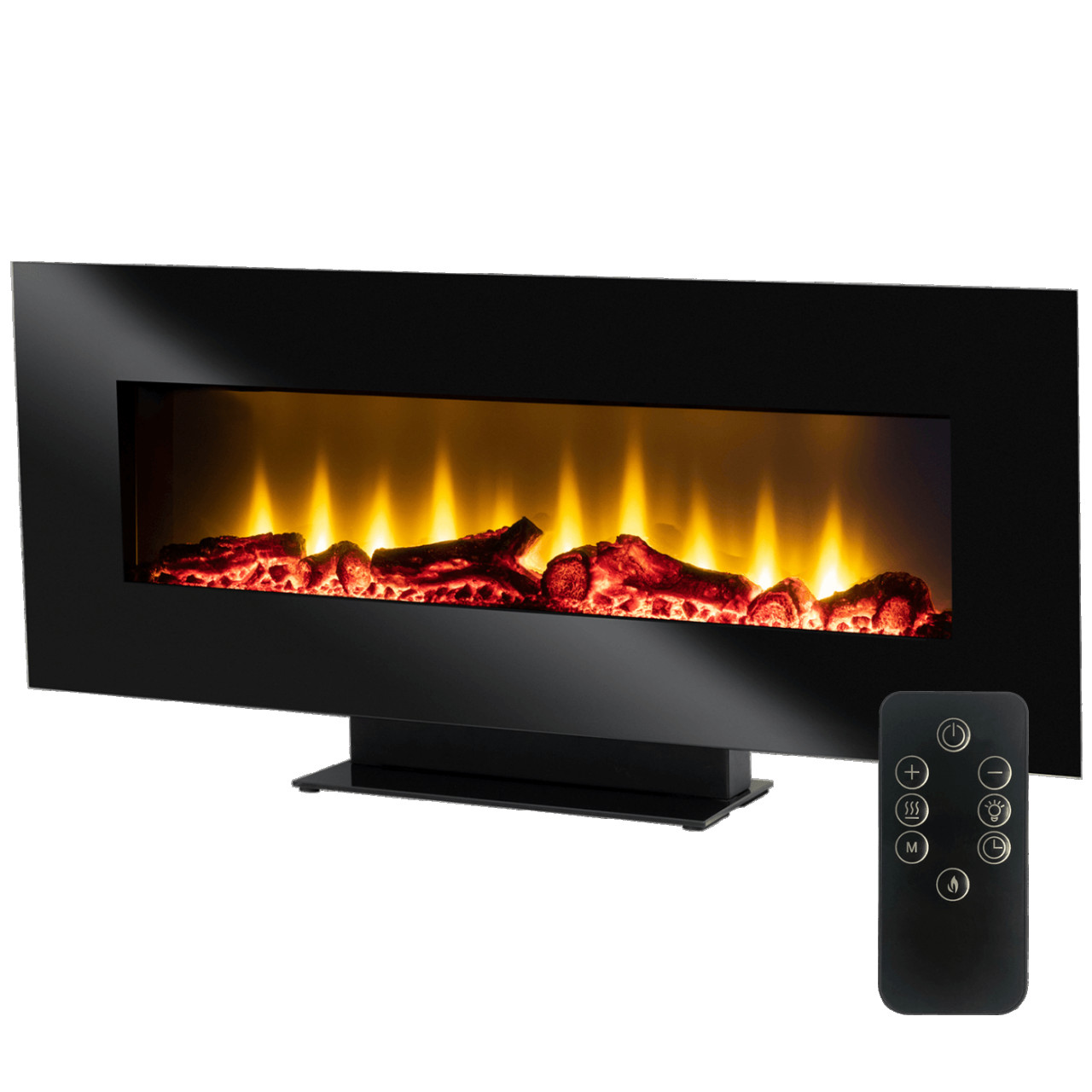 Kamin električni 1800W LED svjetlo daljinski FKK 24