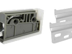 Nosač visećih elemenata, sivi, L+D