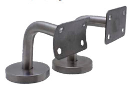 Nosač rukohvata, inox, ravni/okrugli