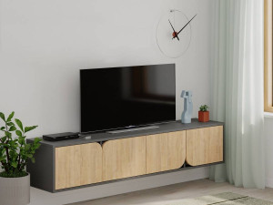 Komoda za TV Spark antracit-sonomo