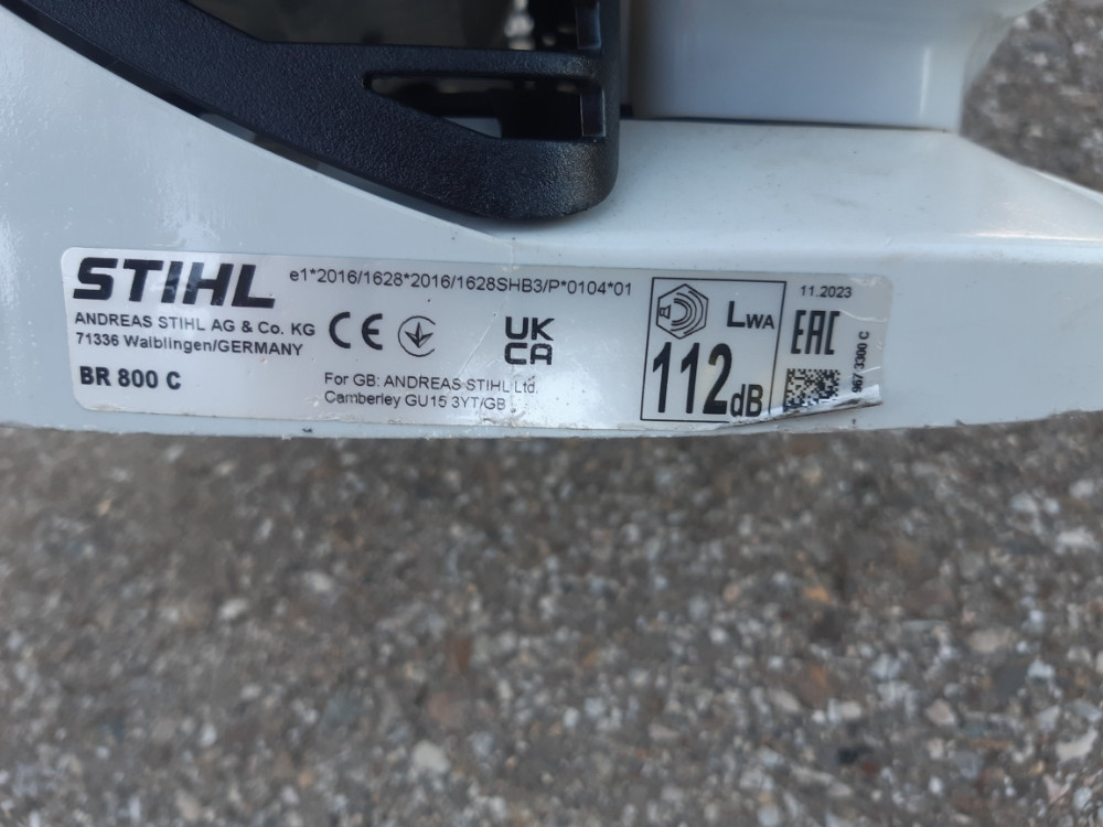 Duvac stihl BR 800 c 2023 god.