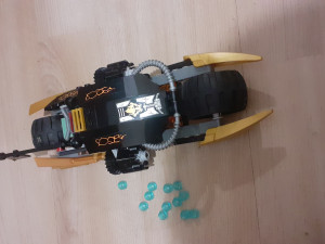 Lego ninjago coles blaster bike