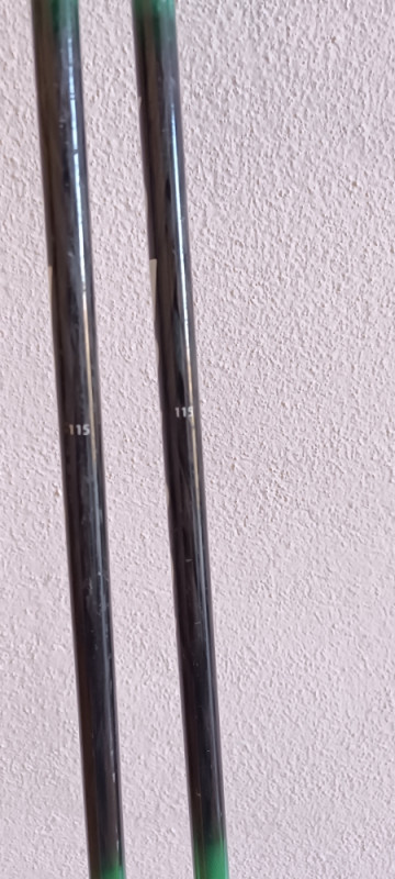 Komperdell karbonski stapovi za skijanje 115 cm