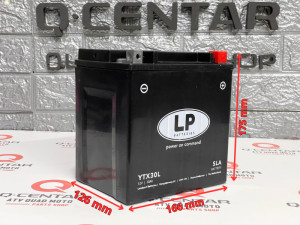 AKUMULATOR AGM  LP YTX30L 12V 30Ah ATV QUAD CFMOTO CF moto