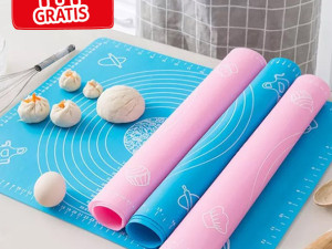 Neklizajuća silikonska podloga za tijesto 1+1 GRATIS